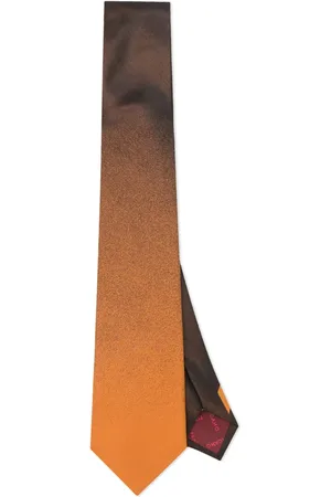 Salvatore Ferragamo Corbata de seda con efecto sombreado