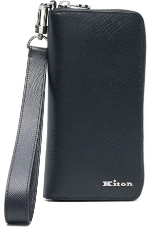 Kiton Cartera con letras del logo