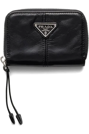 Prada Cartera con compartimentos y cierre