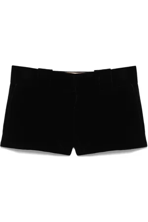 Chloé Shorts de terciopelo