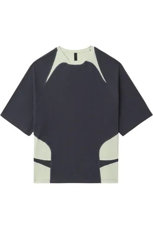 J.LAL Playera con diseño de dos tonos