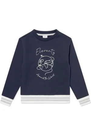ELEVENTY Suéter con logo estampado