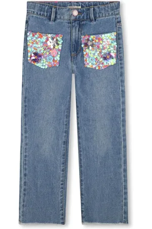 Billieblush Jeans con detalles de lentejuelas