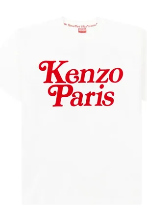 Kenzo Playera estampado White de x Verdy