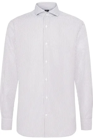 Boggi Milano Camisa con rayas estampadas