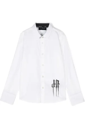 John Richmond Camisa con logo estampado