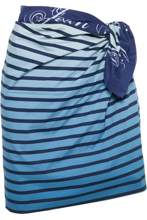 Jean Paul Gaultier Pareo con logo estampado