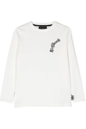John Richmond Playera con logo bordado