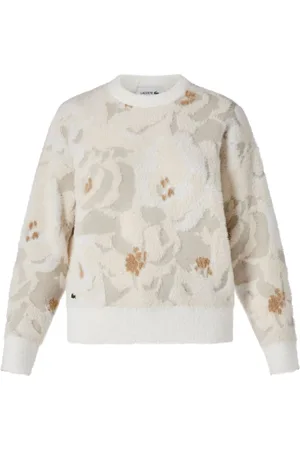 Lacoste Suéter con estampado floral