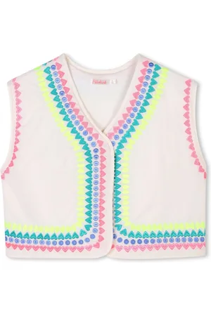 Billieblush Chaleco con motivo bordado