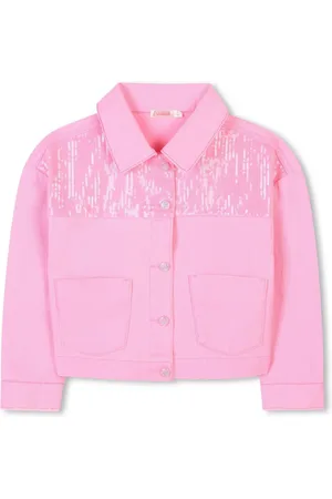 Billieblush Chamarra bordada con lentejuelas