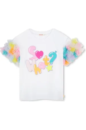 Billieblush Playera con detalle de tul