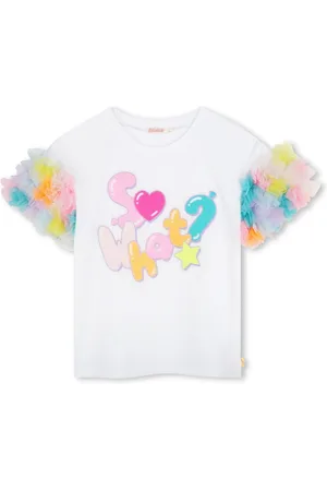 Billieblush Playera con detalle de tul