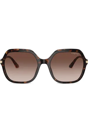 vogue Lentes de sol con armazón estilo carey