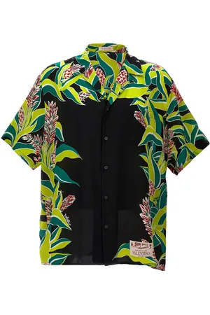 VALENTINO GARAVANI Camisa con volcán estampado