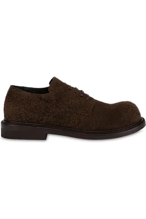 Moschino Zapatos oxford de gamuza