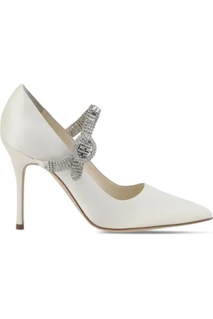 Manolo Blahnik Zapatillas Hangisi con tacón de 105mm