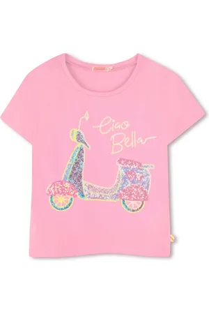 Billieblush Playera con detalles de lentejuelas