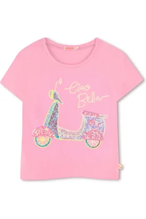 Billieblush Playera con detalles de lentejuelas