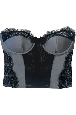 FLEUR DU MAL Bustier de popelina