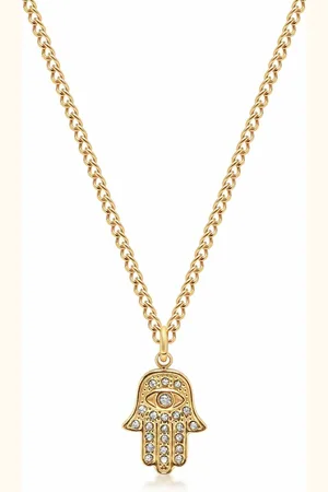 Nialaya Collar Hamsa Hand