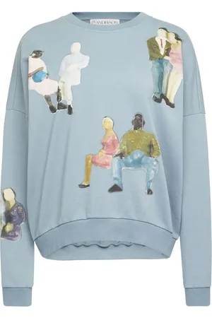 J.W.Anderson Sudadera con personas estampadas
