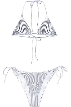Jean Paul Gaultier Bikini con motivo de rayas