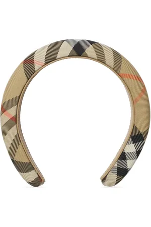 Burberry Diadema con motivo Check