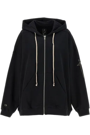 Rick Owens Hoodie de algodón