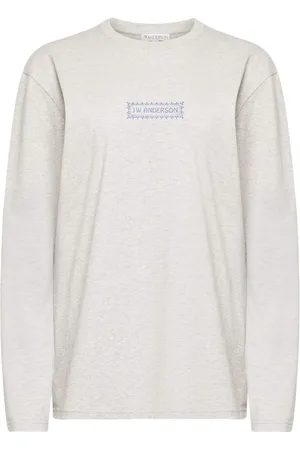 J.W.Anderson Playera con logo estampado