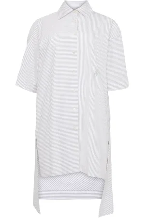 J.W.Anderson Vestido camisero con dobladillo