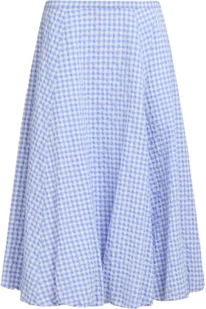 Marni Falda midi con cuadros estampados