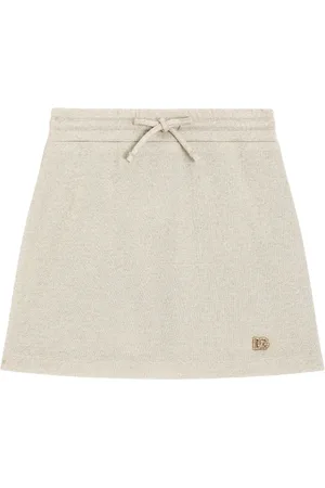 Dolce & Gabbana Falda con aplique del logo