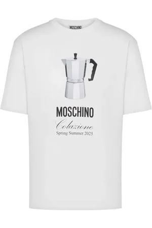 Moschino Playera con eslogan estampado