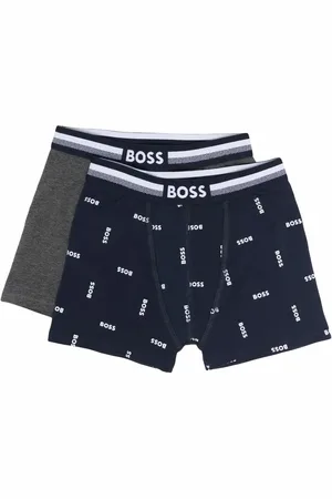 HUGO BOSS Set de dos bóxeres con logo en la pretina