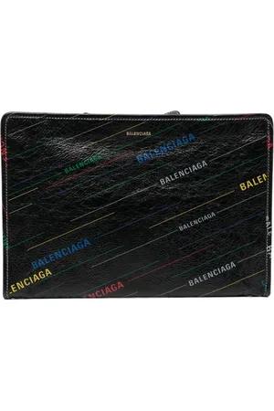 Balenciaga Bolsa de mano con logo estampado