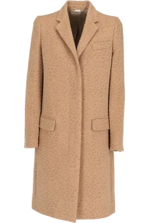 Helmut Lang Abrigo con motivo de leopardo 1990