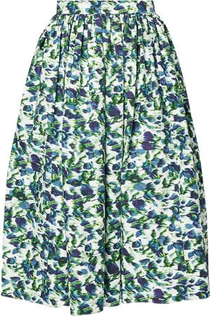 Erdem Falda midi con estampado floral