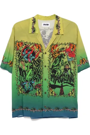 MAGLIANO Camisa estampada manga corta