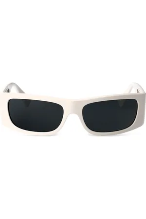 VERSACE Lentes de sol con armazón rectangular