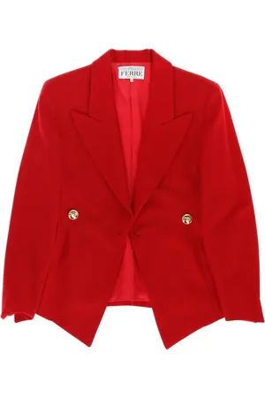 Gianfranco Ferré Blazer con solapas de pico 1980