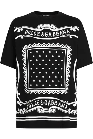 Dolce & Gabbana Playera con estampado bandana