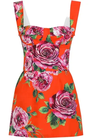 Dolce & Gabbana Vestido corto con estampado floral