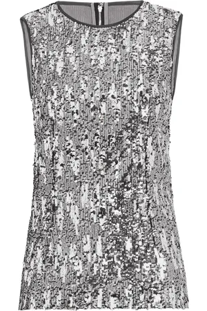 Dolce & Gabbana Camiseta bordada con lentejuelas