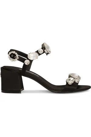 Dolce & Gabbana Sandalias con detalles de cristal y tacón de 60mm