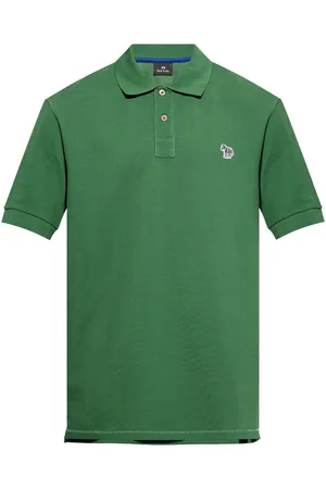 Paul Smith Playera tipo polo con motivo Zebra