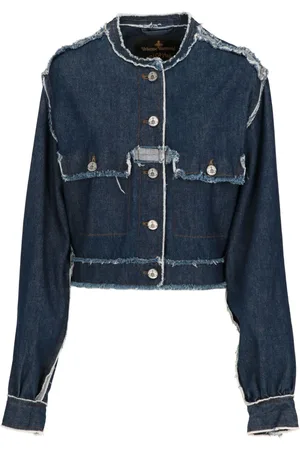 Vivienne Westwood Chamarra de mezclilla con efecto envejecido 2000