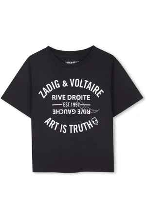 Zadig & Voltaire Playera con logo estampado