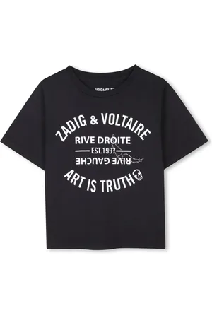 Zadig & Voltaire Playera con logo estampado