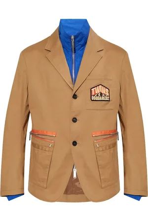 Dsquared2 Blazer con parche del logo